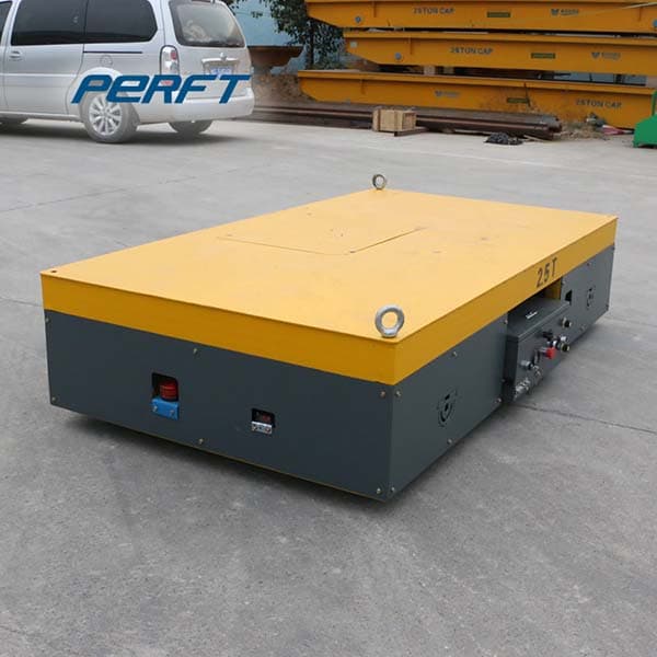 industrial motorized rail cart for steel coil 25 ton